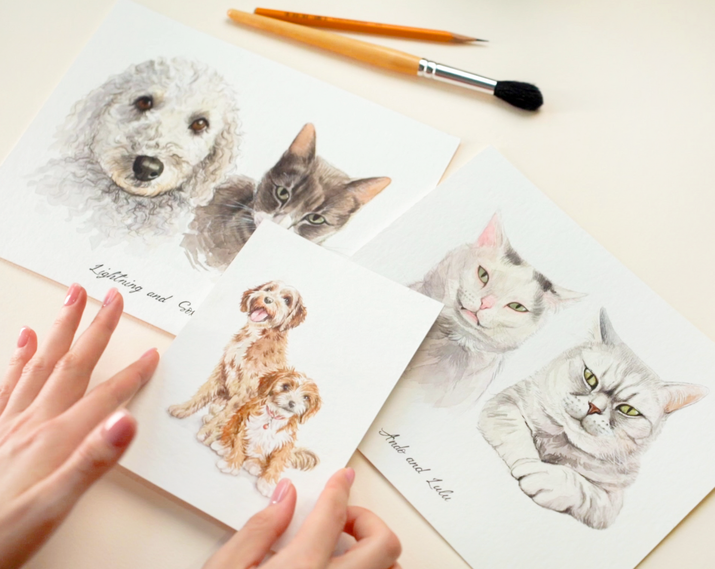 Two Pet Portrait